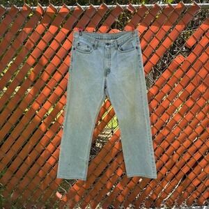 Y2K Light Wash Denim Jeans Made in Mexico Size 32x32 Denim 1990s 2000s